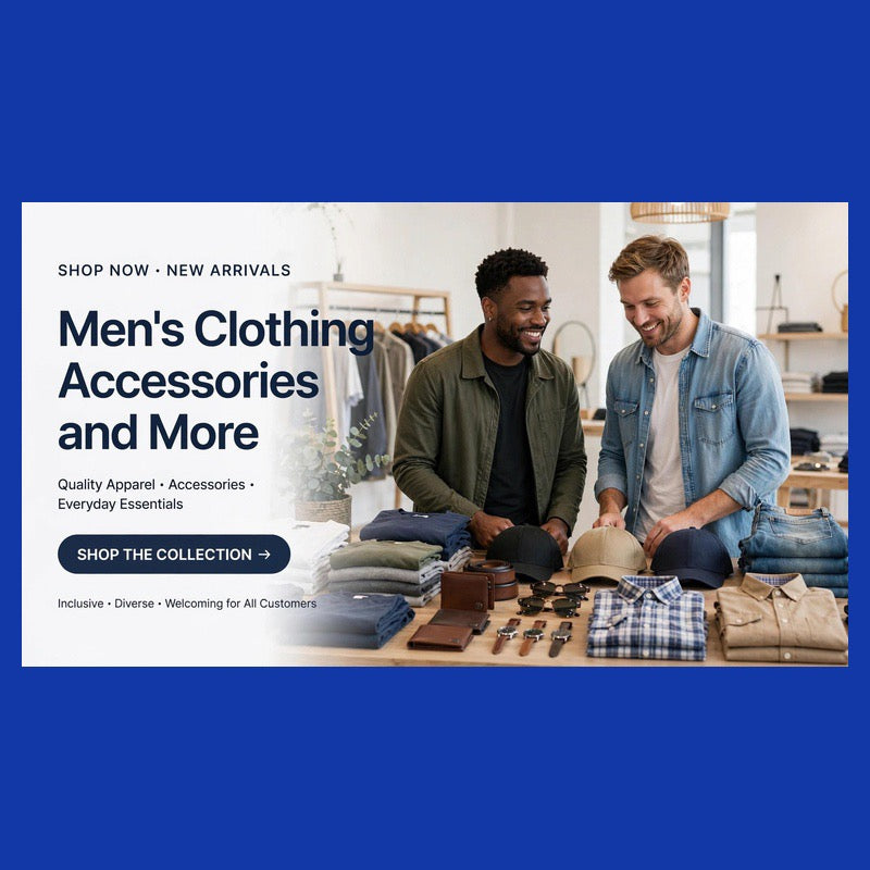 Men Clothing, Accessories & More