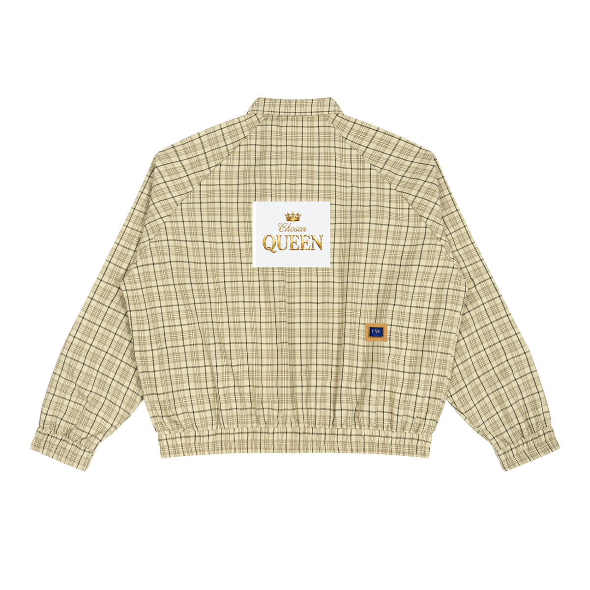 Chosen Queen Plaid Full-Zip Track Jacket