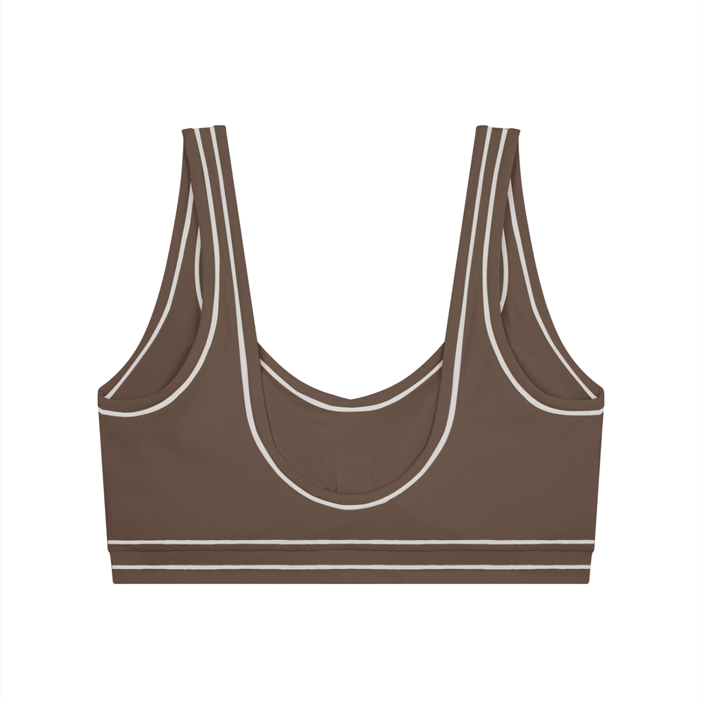 Women’s Topstitching Yoga Sports Bra - The LW Shop