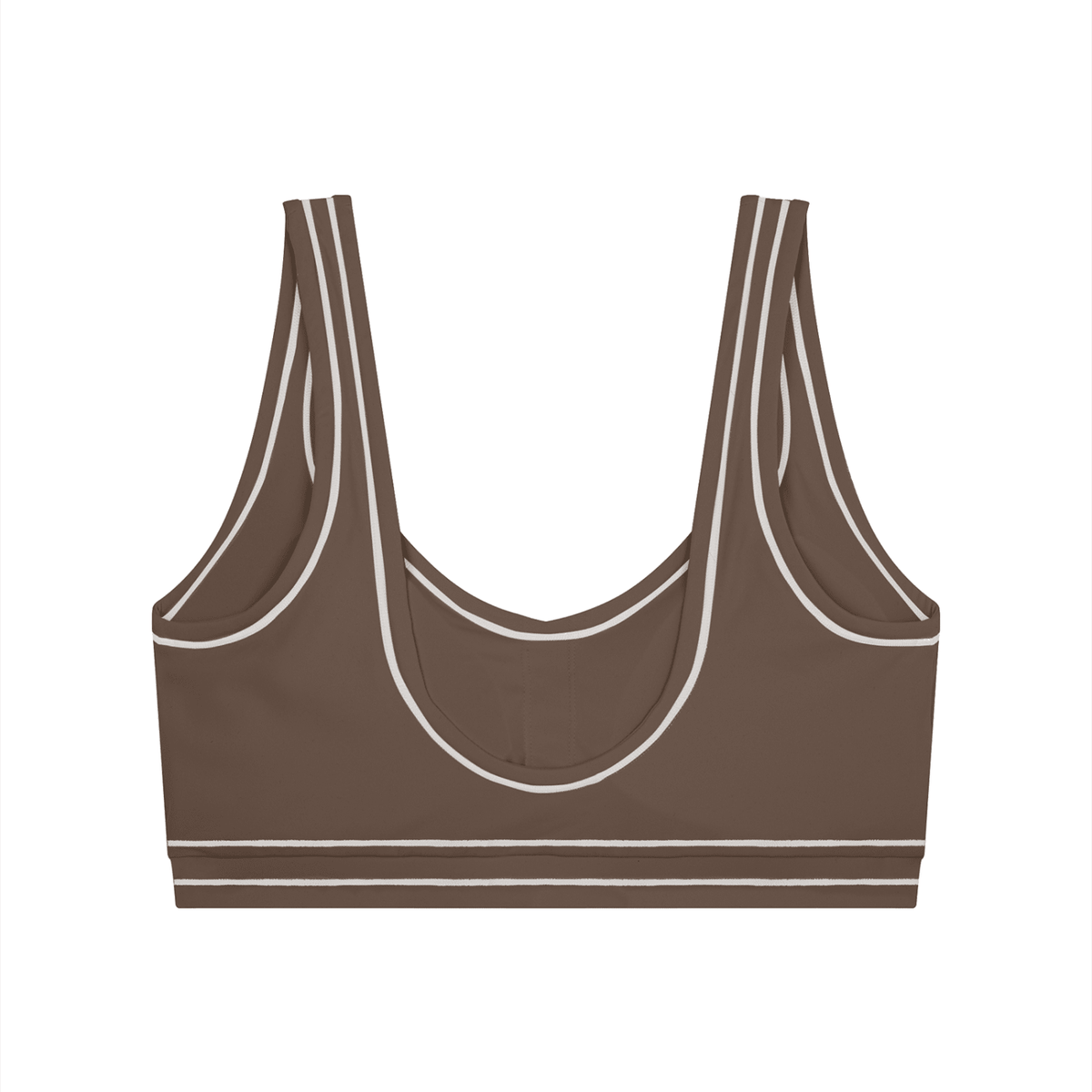 Women’s Topstitching Yoga Sports Bra - The LW Shop