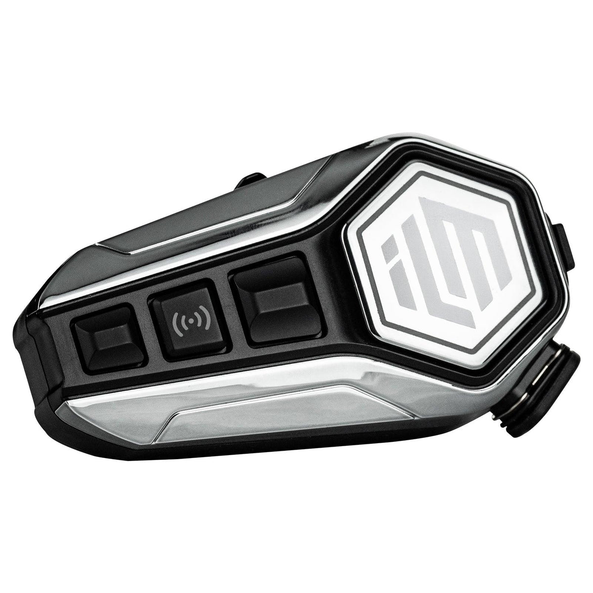 ILM Motorcycle Bluetooth Headset Helmet Communication System 2100M Intercom IP67 Waterproof Noise Cancellation Model RANGEPRO - The LW Shop