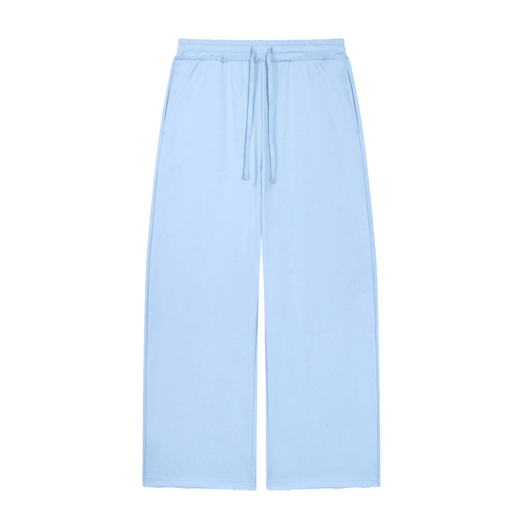 Women’s Wide Leg Raw Edge Sweatpants - The LW Shop