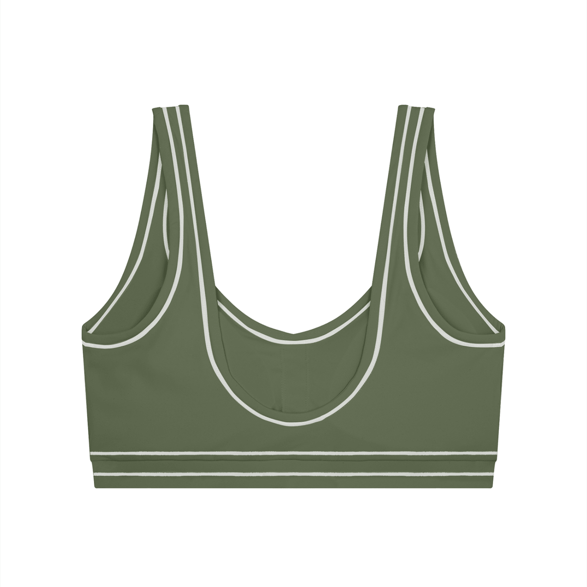 Women’s Topstitching Yoga Sports Bra - The LW Shop