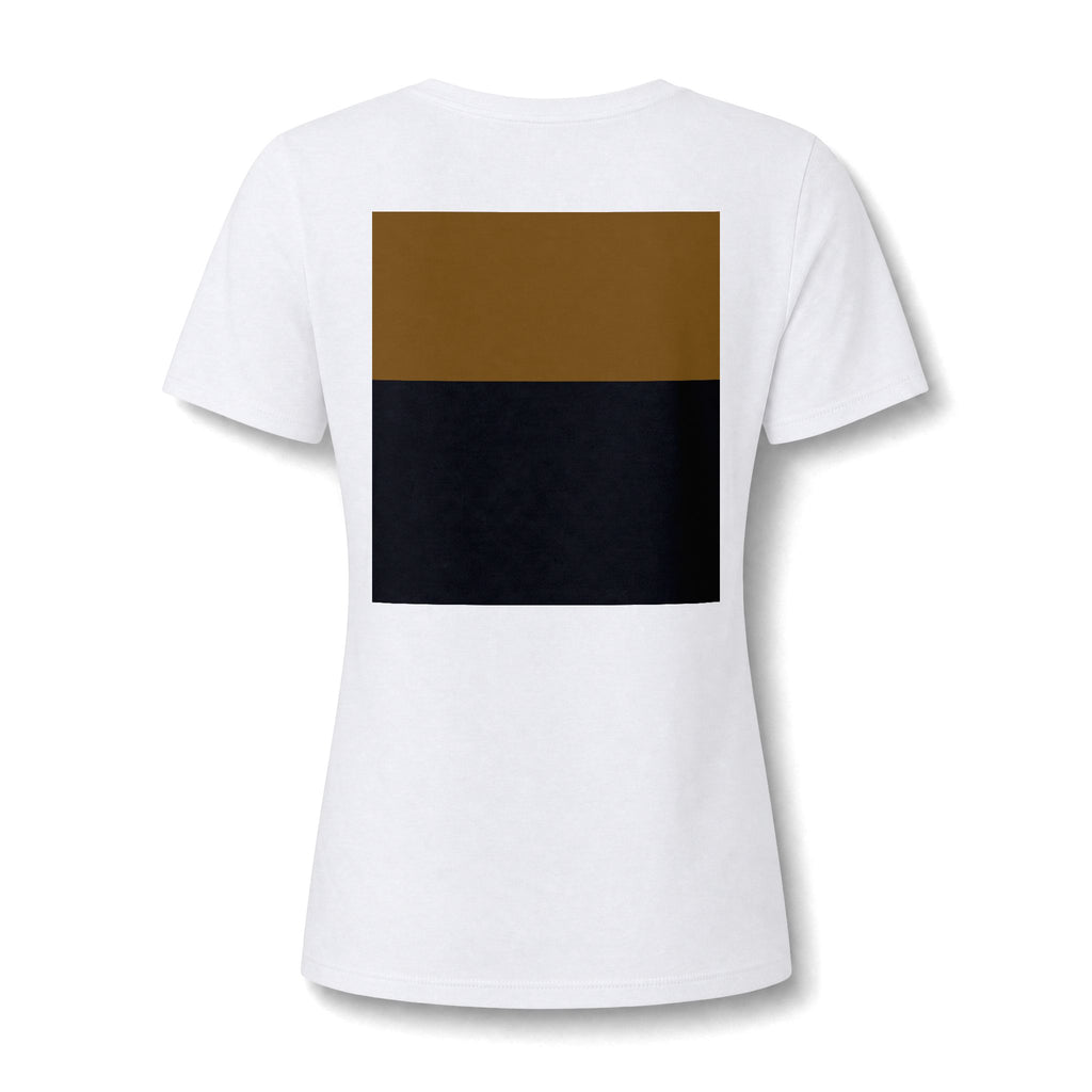 Women's  Music Singing theme Relaxed Heather CVC V-Neck Tee
