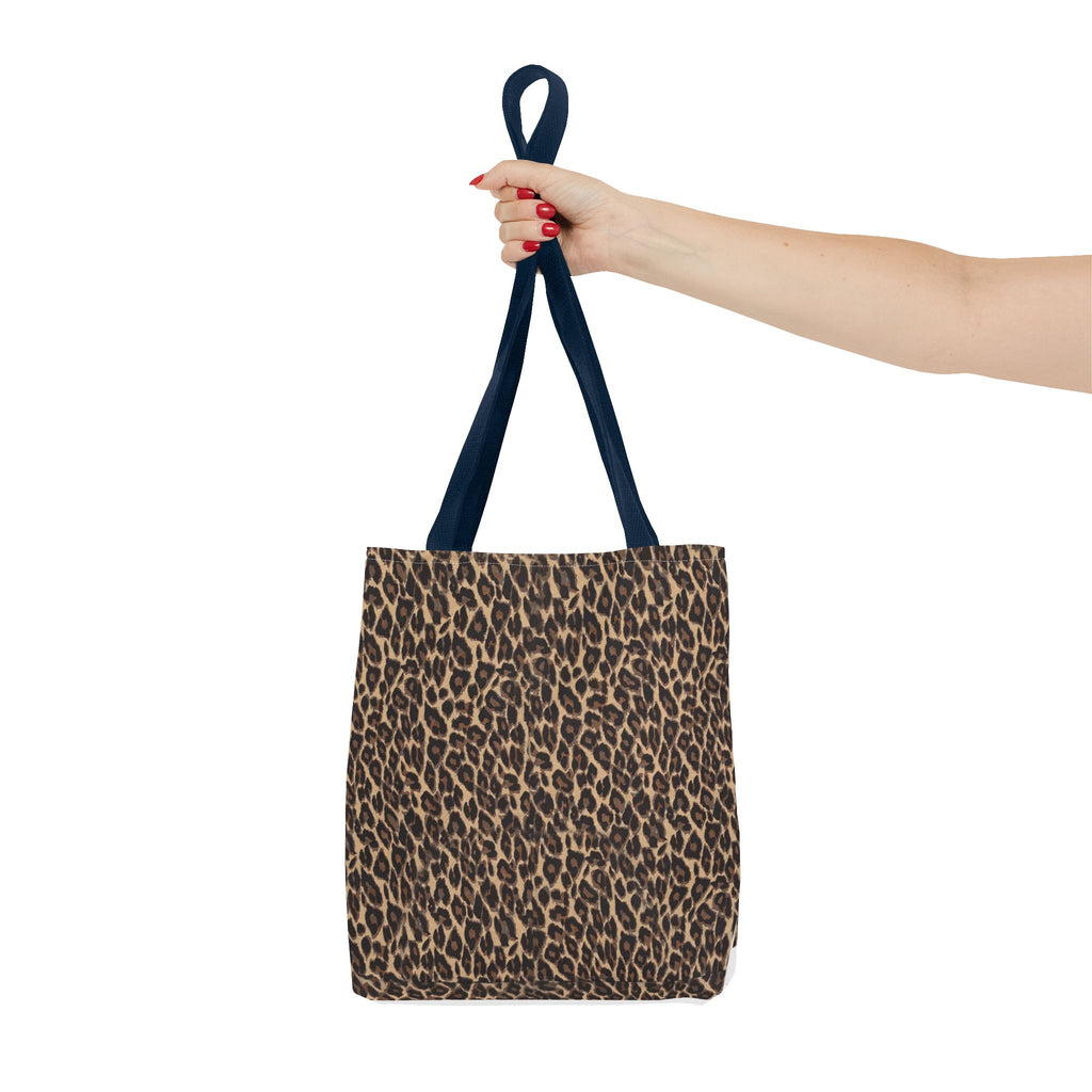 Leopard Print Tote Bag - All-Over-Print Fashion Shopper - The LW Shop