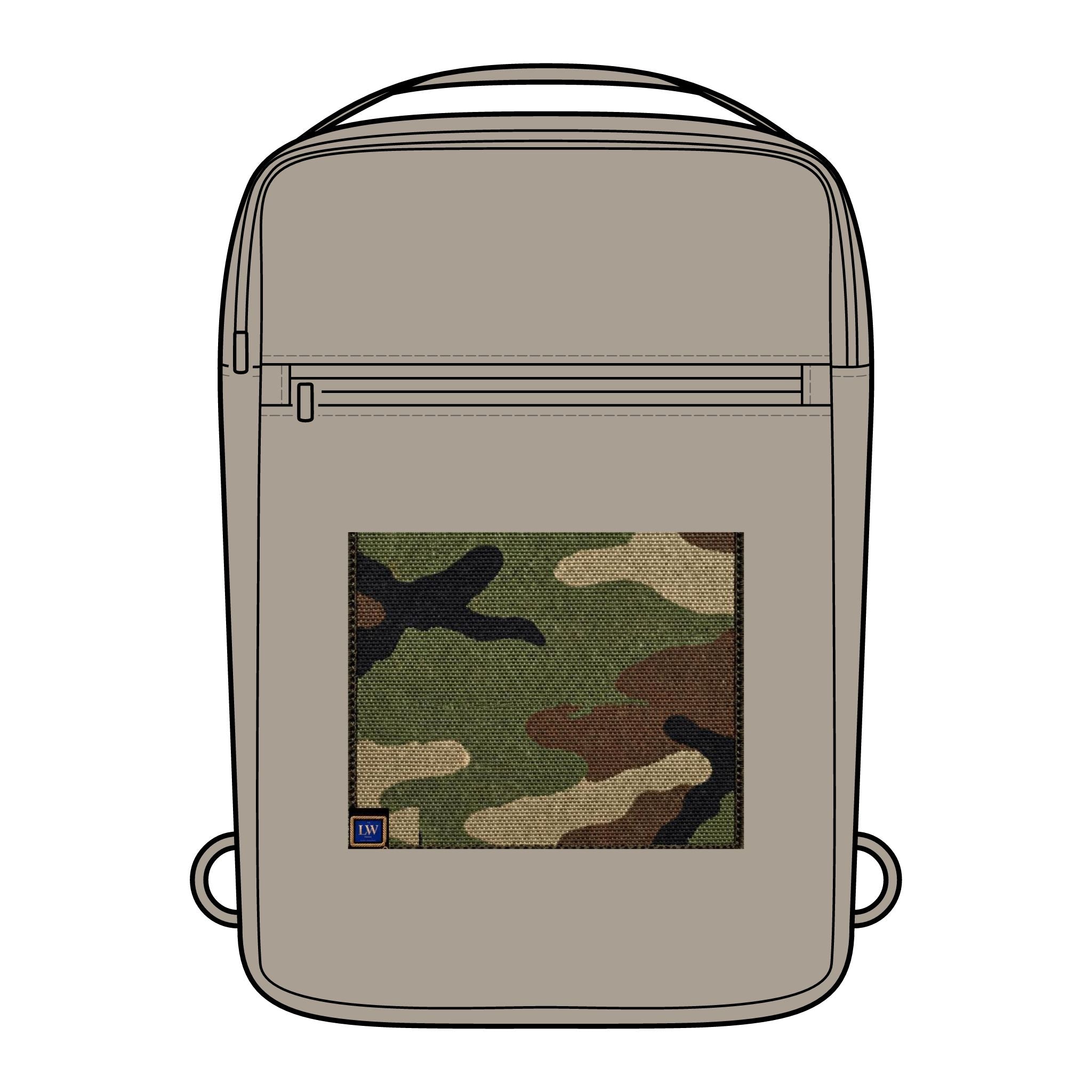Camo Pocket Sling Bag — Matte Sling Crossbody for Everyday Carry - The LW Shop