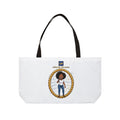 Weekender Tote Singing Lady Bag — Empowered Black Woman Illustration Travel Tote
