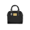 “ Favor The Ultimate Shortcut “ Classic Black & Gold Shoulder Handbag – Elegant Everyday Tote - The LW Shop