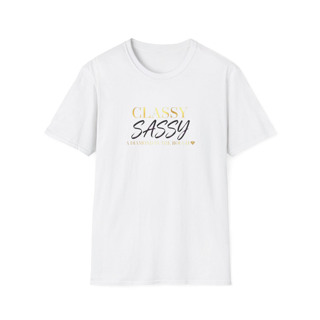 Classy Sassy A diamond in the rough T‑Shirt — "Classy Sassy" Graphic Tee for Stylish, Confident Women - The LW Shop