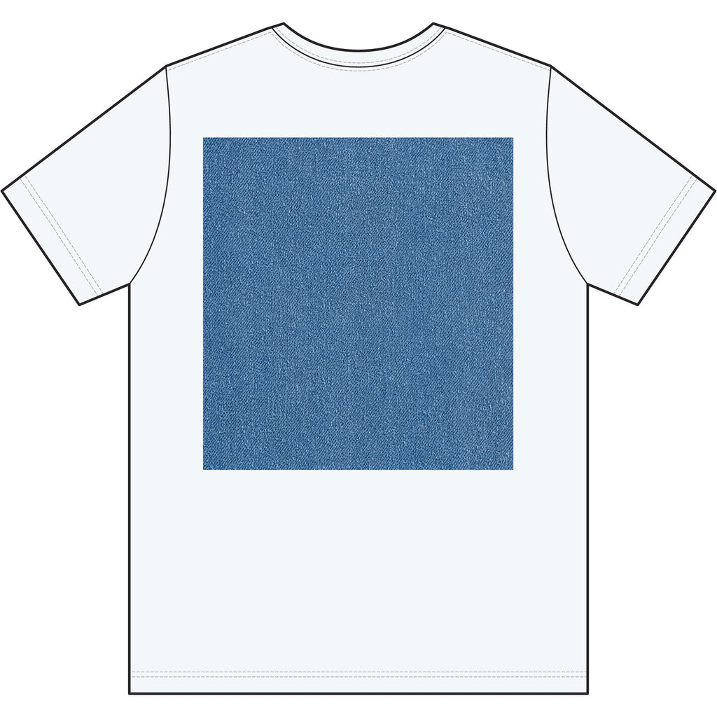 Standing On Business Ring of Strength Denim Art Tee — "Strength Within" Cotton T‑Shirt