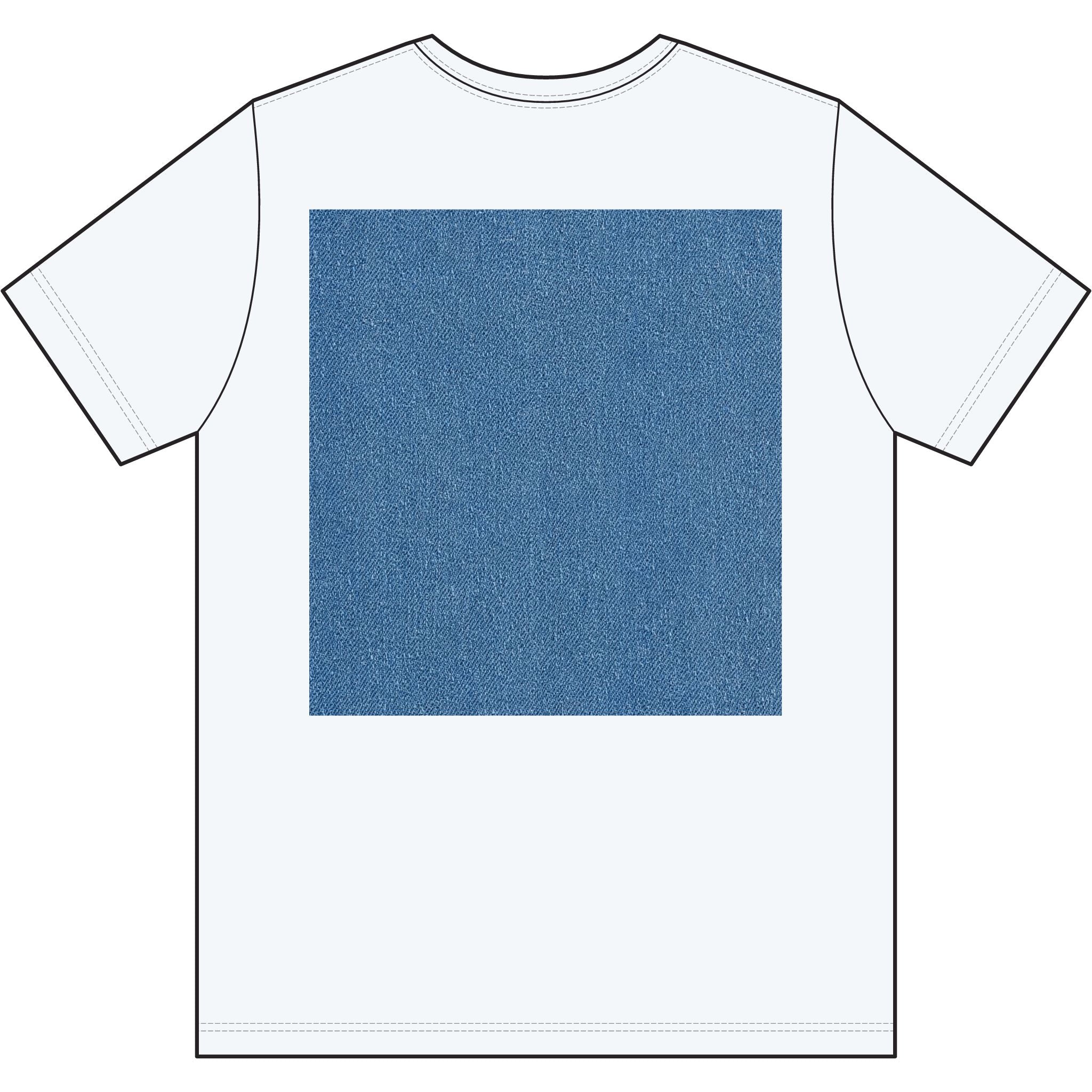 Standing On Business Ring of Strength Denim Art Tee — "Strength Within" Cotton T‑Shirt