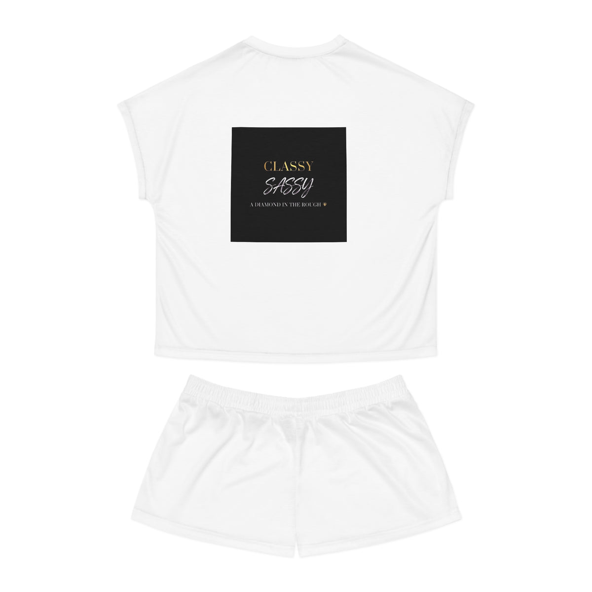 Classy & Sassy Women's Pajama Set — 'Classy Sassy' Graphic Sleepwear - The LW Shop