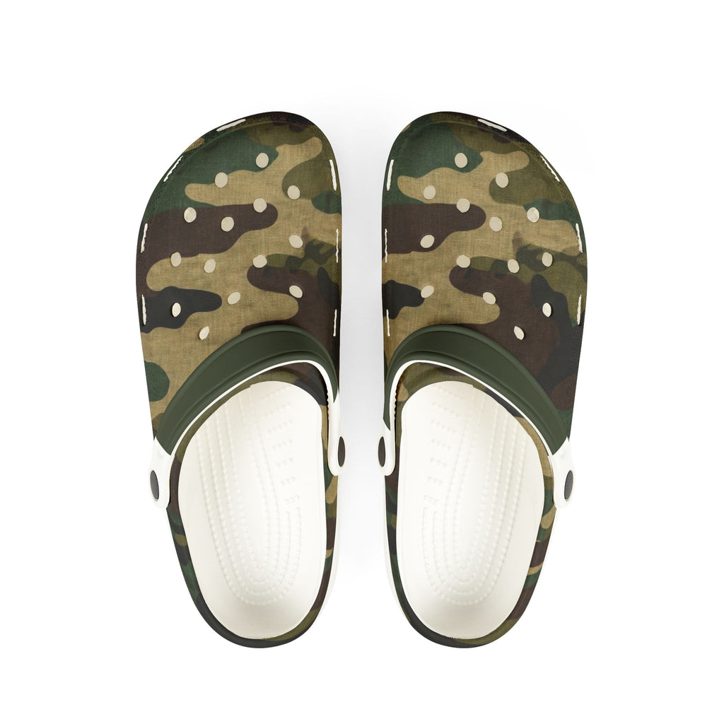 Camo EVA Foam Clogs — Lightweight Slip-On Garden & Outdoor Shoes - The LW Shop
