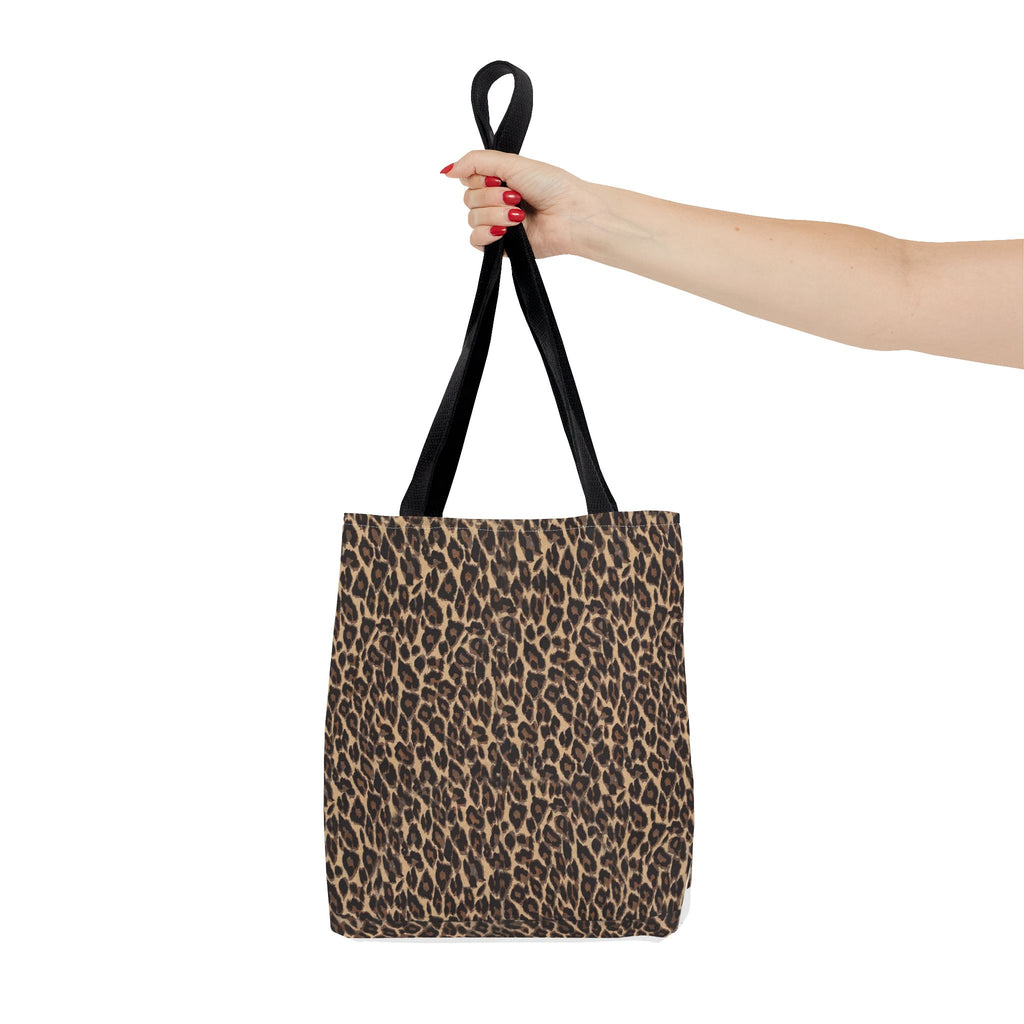 Leopard Print Tote Bag - All-Over-Print Fashion Shopper - The LW Shop