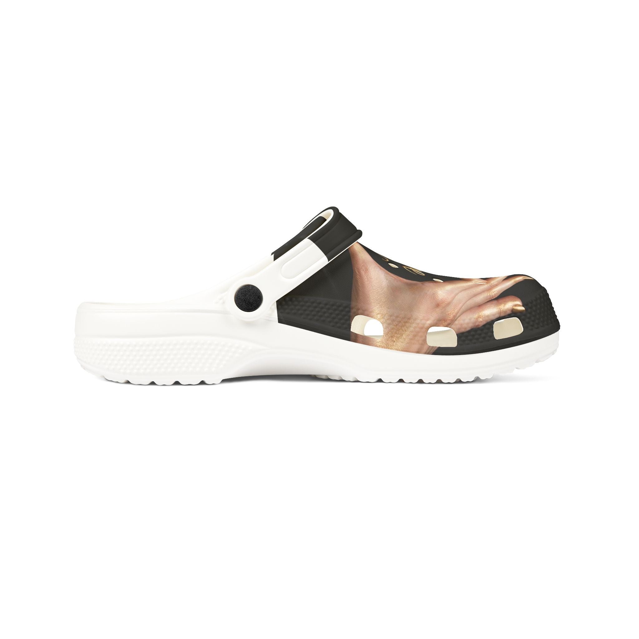 “ I Love Me “ EVA Foam Clogs — Self-Love Graphic Slip-On Shoes