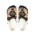 “ I Love Me “ EVA Foam Clogs — Self-Love Graphic Slip-On Shoes