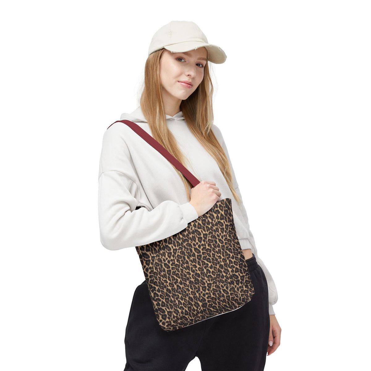 Leopard Print Tote Bag - All-Over-Print Fashion Shopper - The LW Shop