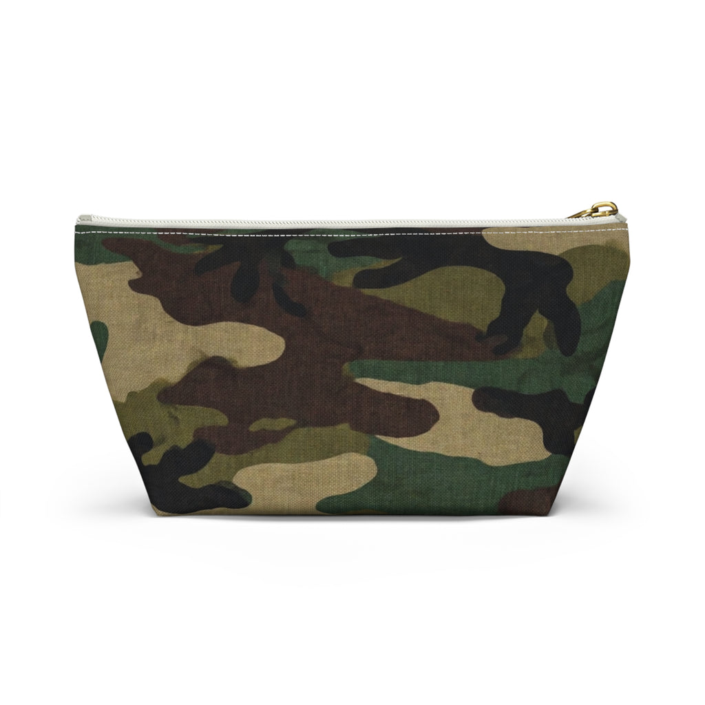 Camo Accessory Pouch — T‑Bottom Makeup & Travel Organizer - The LW Shop