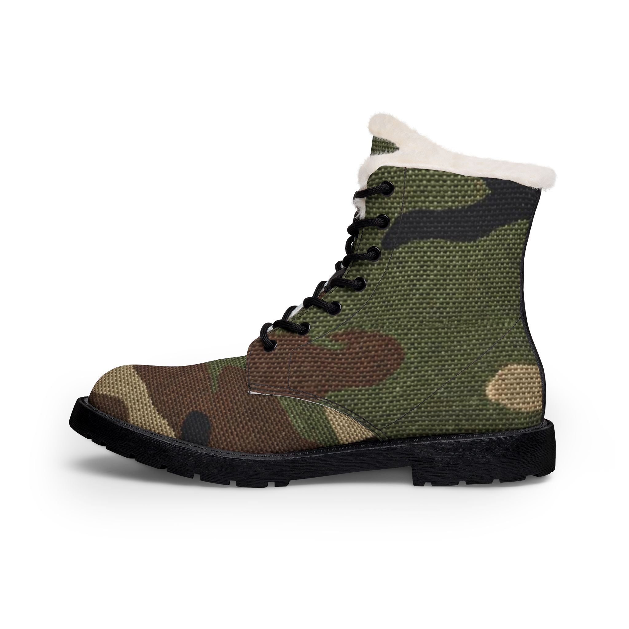 Women's Fur and Leather Boots - The LW Shop
