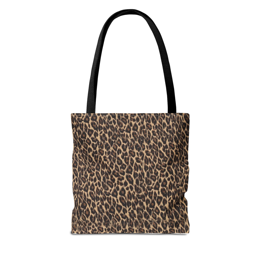 Leopard Print Tote Bag - All-Over-Print Fashion Shopper - The LW Shop