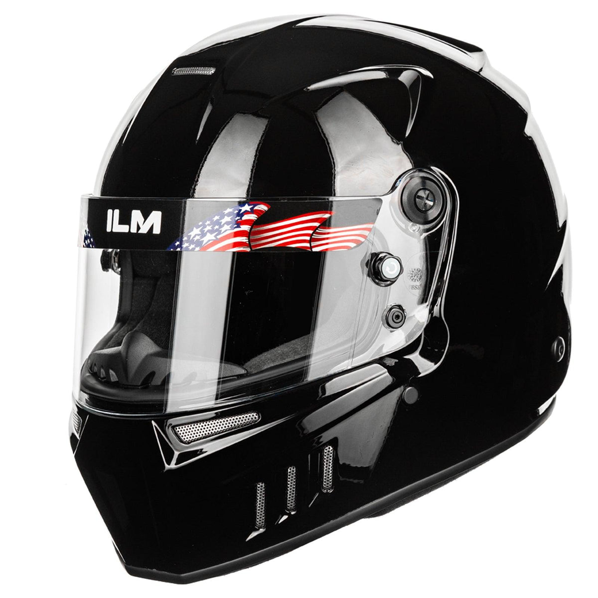 ILM Snell SA2020 Approved Auto Racing Lightweight Fiberglass Full Face Helmets Model 890 - The LW Shop