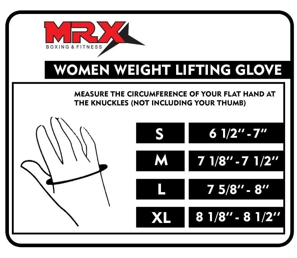 MRX Women's Weight Lifting Gloves for Gym Training and Workouts - Durable, Comfortable Grip - The LW Shop
