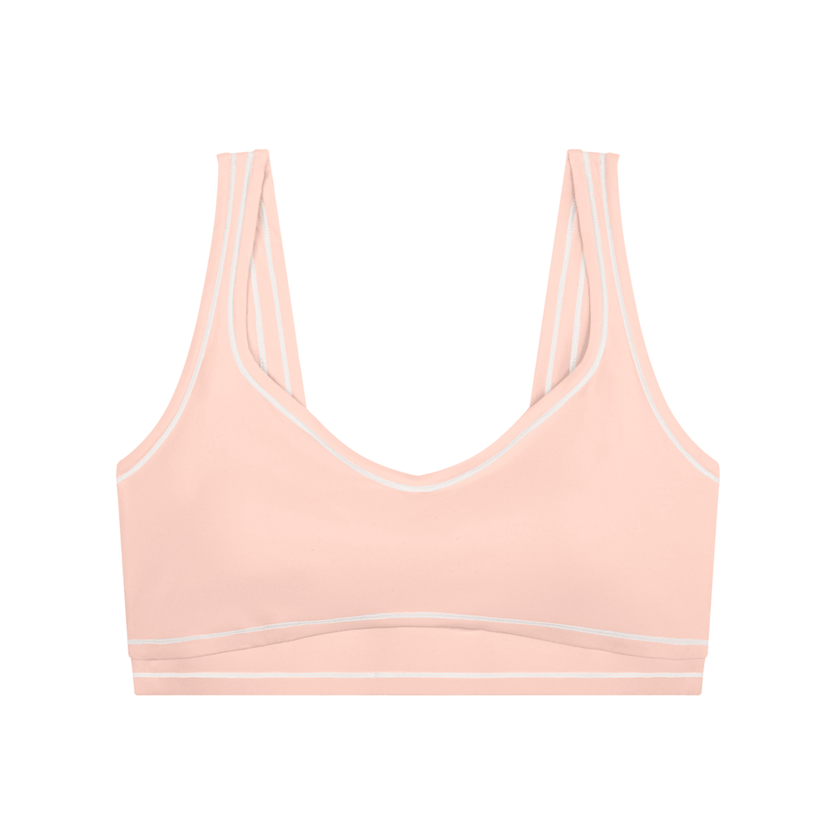 Women’s Topstitching Yoga Sports Bra - The LW Shop