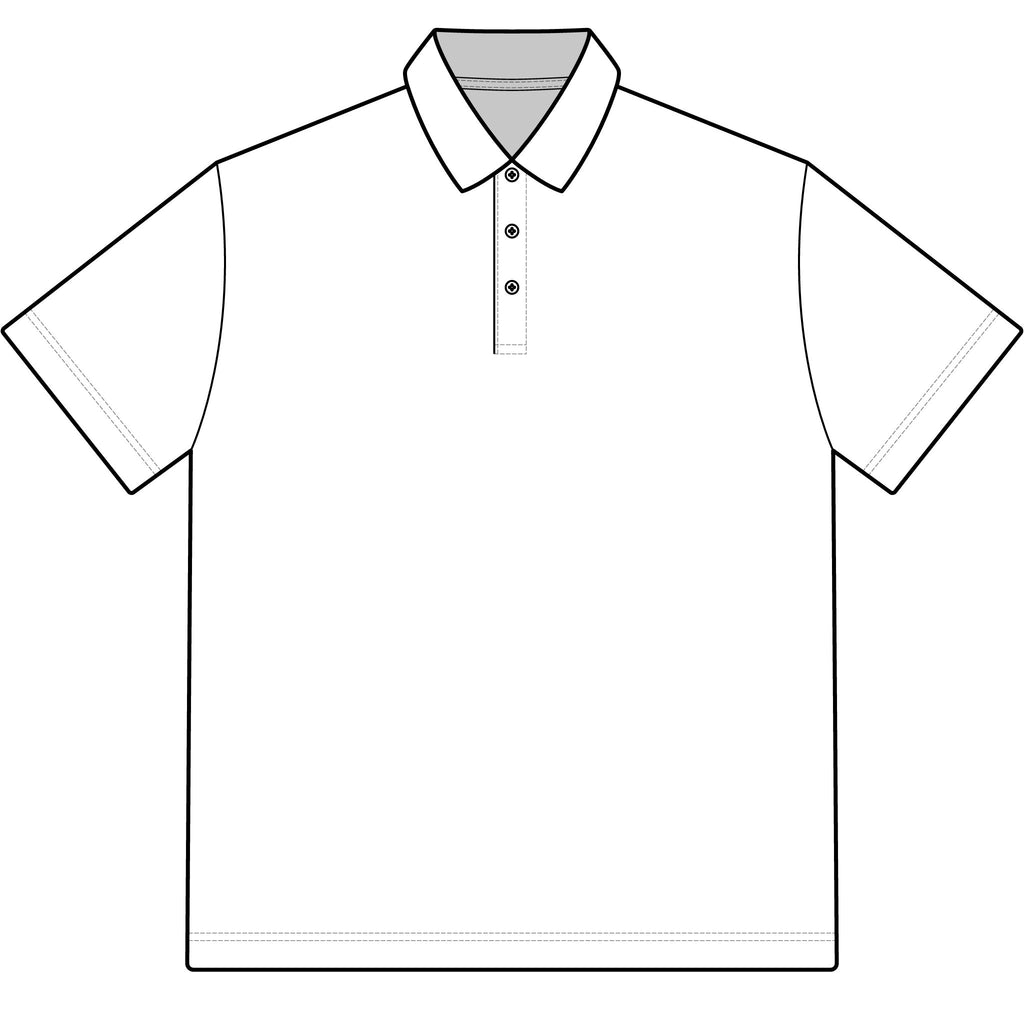 Classic Pique Polo Shirt — Small Chest Logo, Casual Work & Golf Wear - The LW Shop