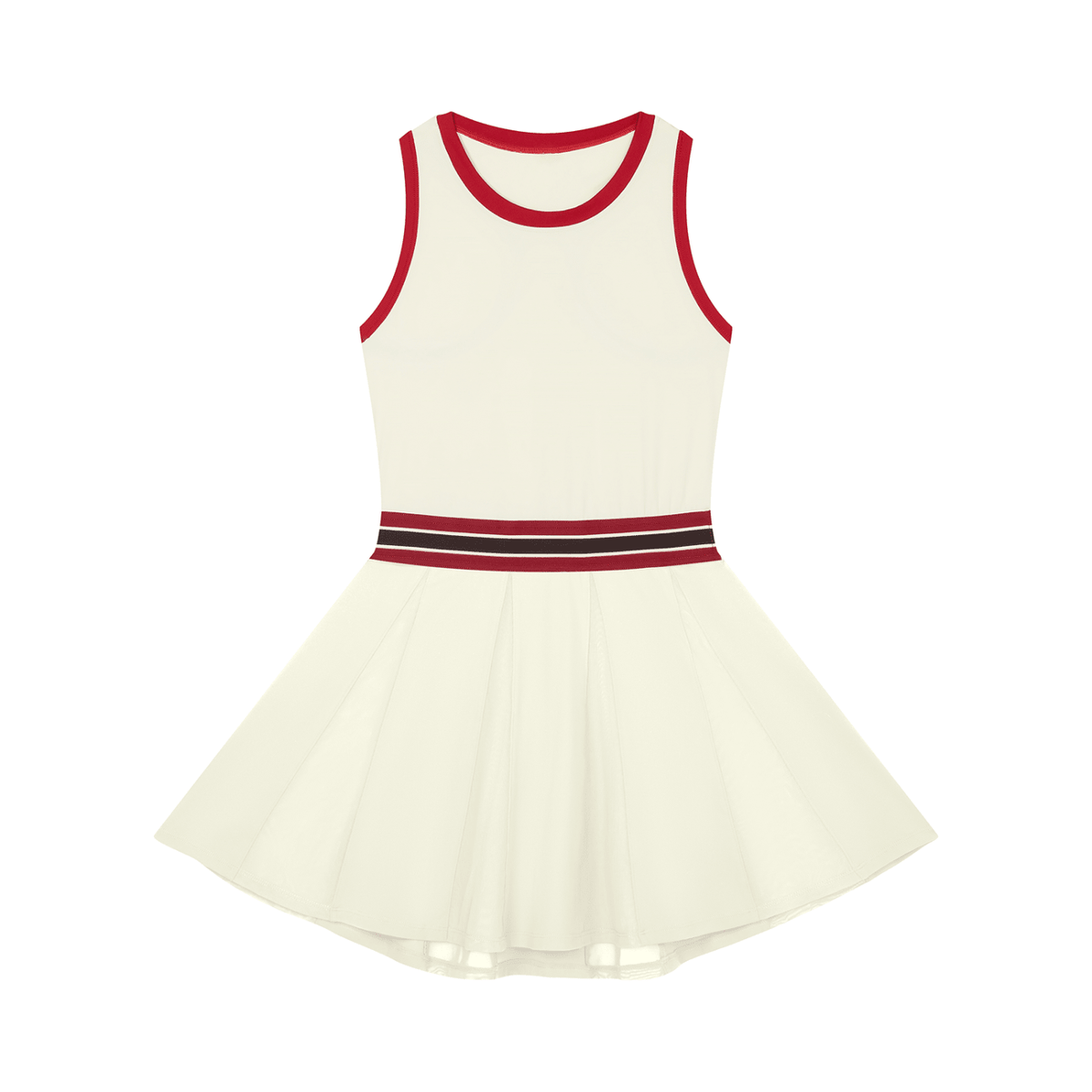 Women's Color Block A-Line Sleeveless Dress - The LW Shop