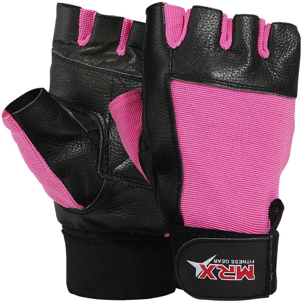 MRX Women's Weightlifting Gloves Gym Workout Lifting Glove 2602-pnk - The LW Shop