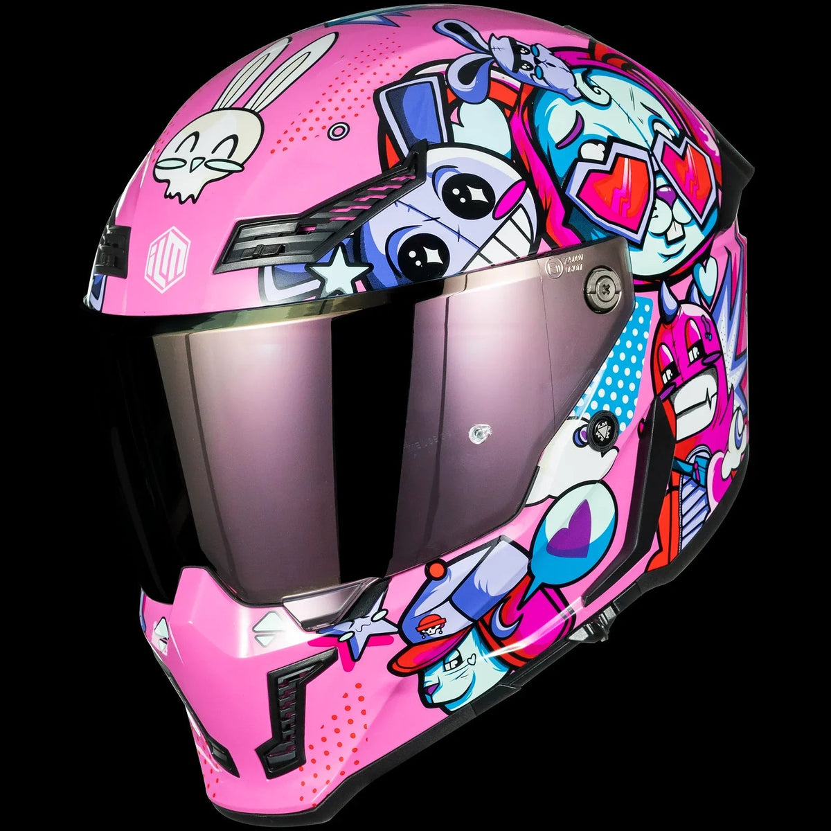 ILM Motorcycle Full Face Helmets DOT ECE Powersports Dual Visor Street Racing with Pinlock Cascos para Motos Model MF509 Pro - The LW Shop