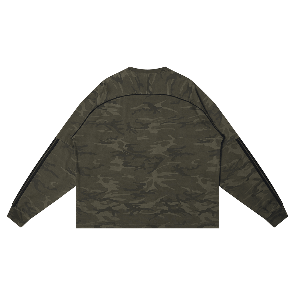 Unisex Camo Loose Long Sleeve T-Shirt - The LW Shop