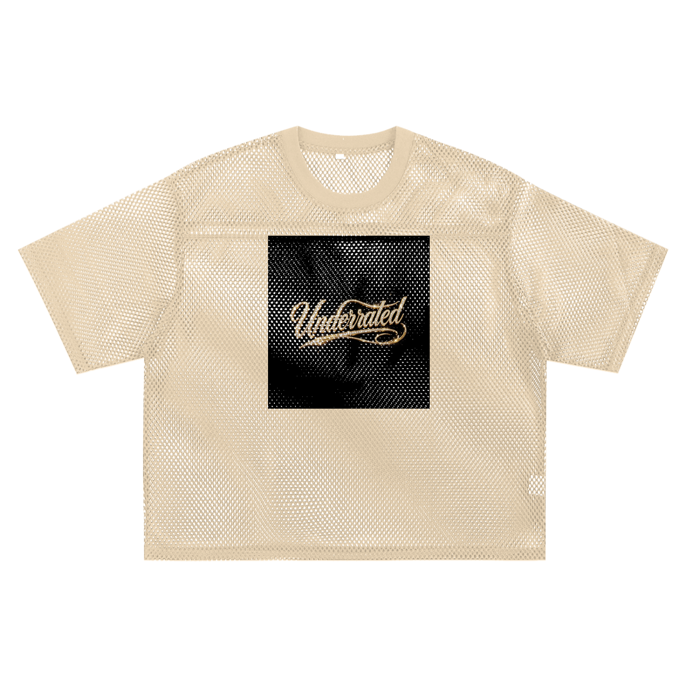 See-through Boxy Net T-Shirt