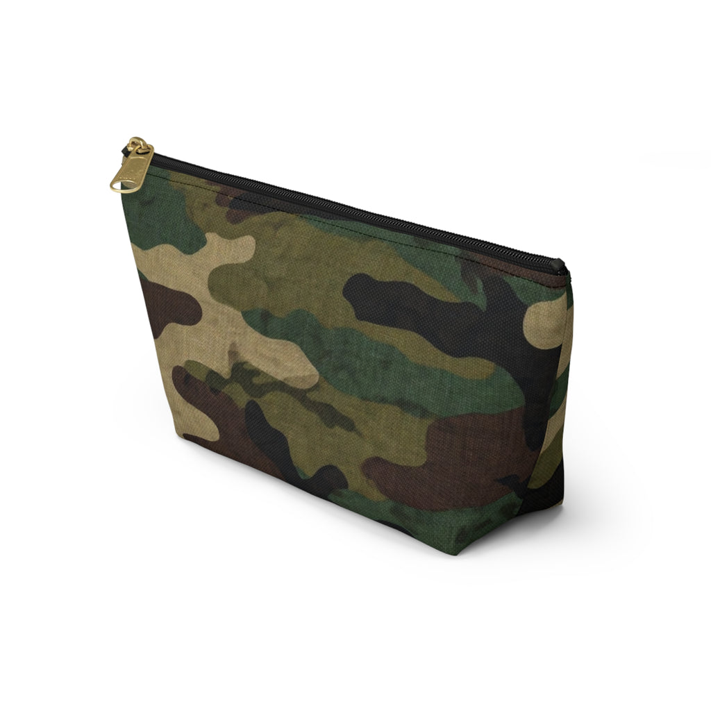 Camo Accessory Pouch — T‑Bottom Makeup & Travel Organizer - The LW Shop