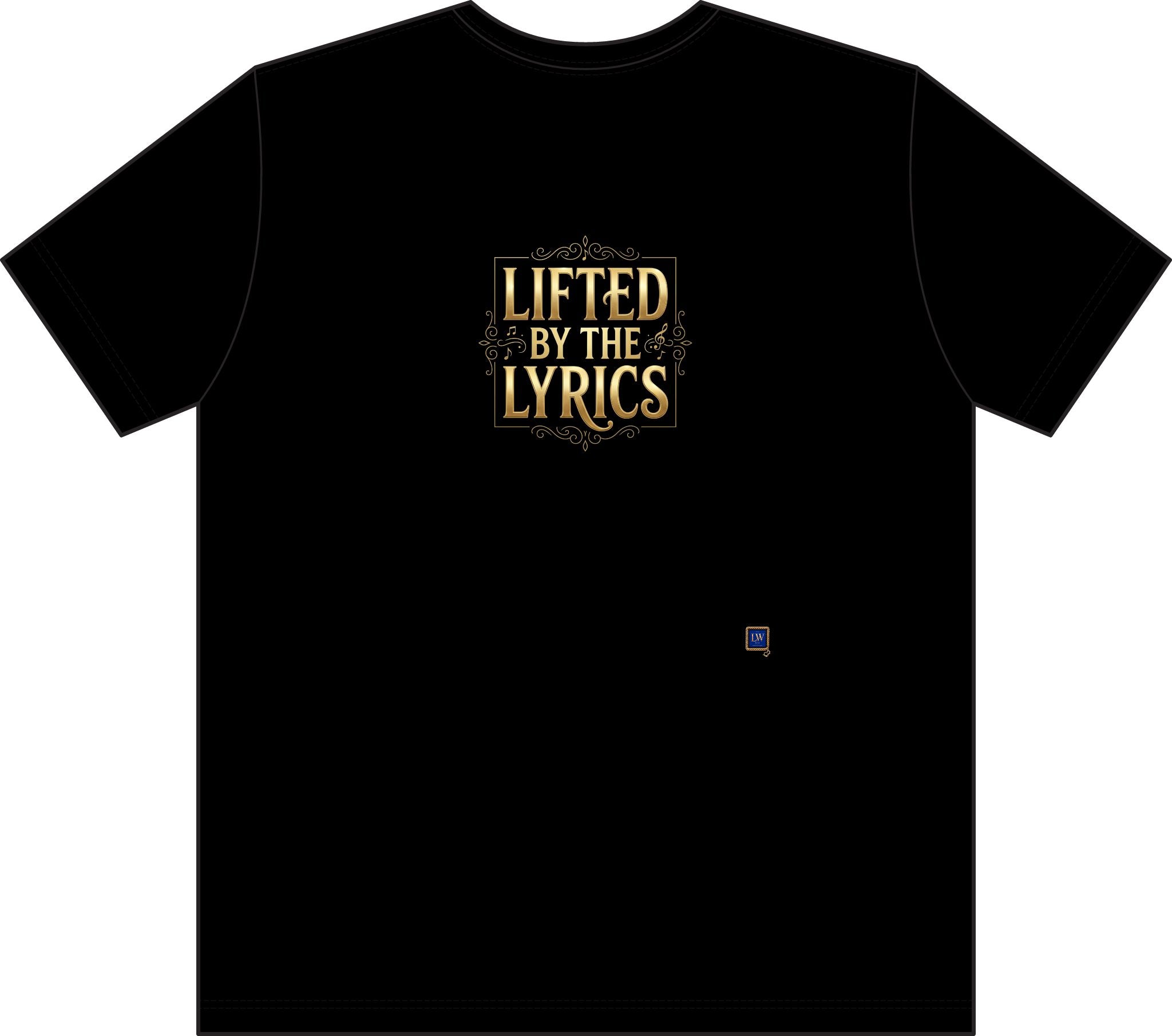 Lifted by the Lyrics Pocket T-Shirt - The LW Shop