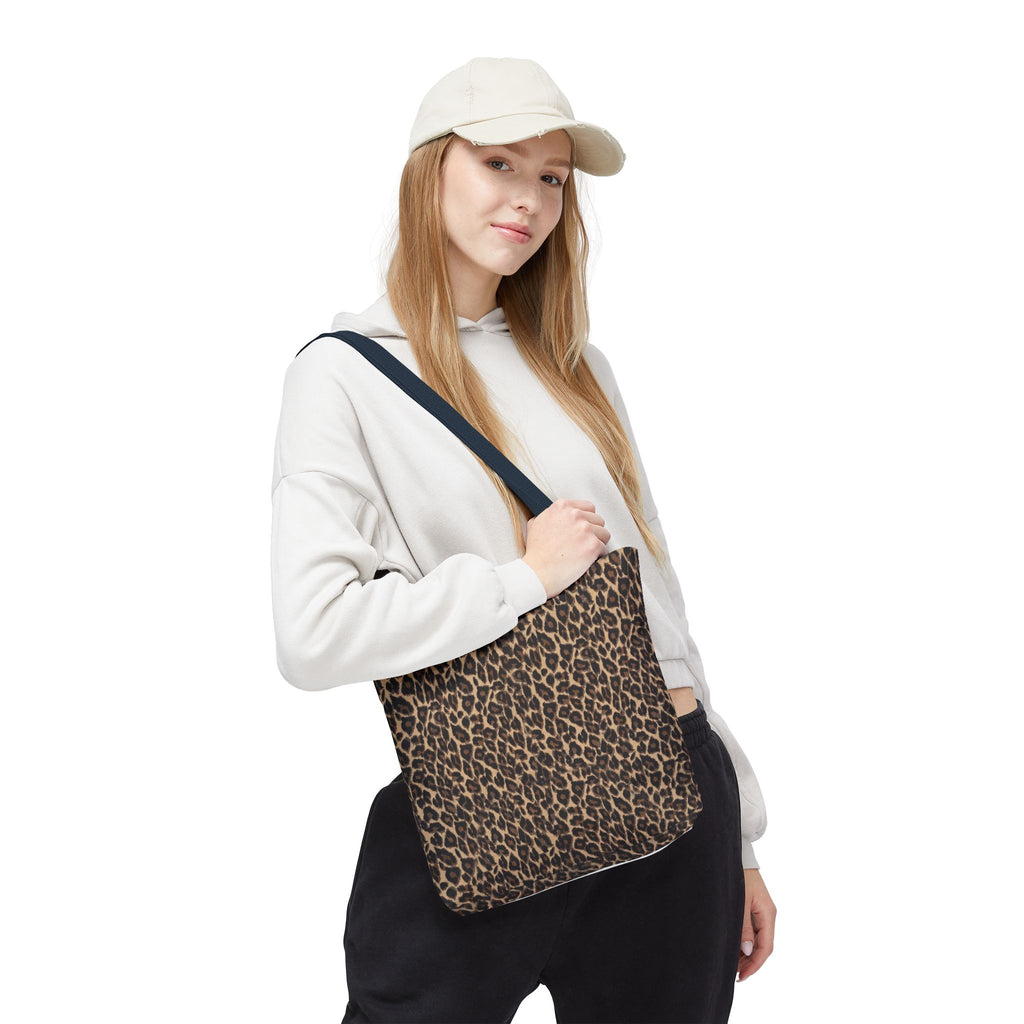 Leopard Print Tote Bag - All-Over-Print Fashion Shopper - The LW Shop