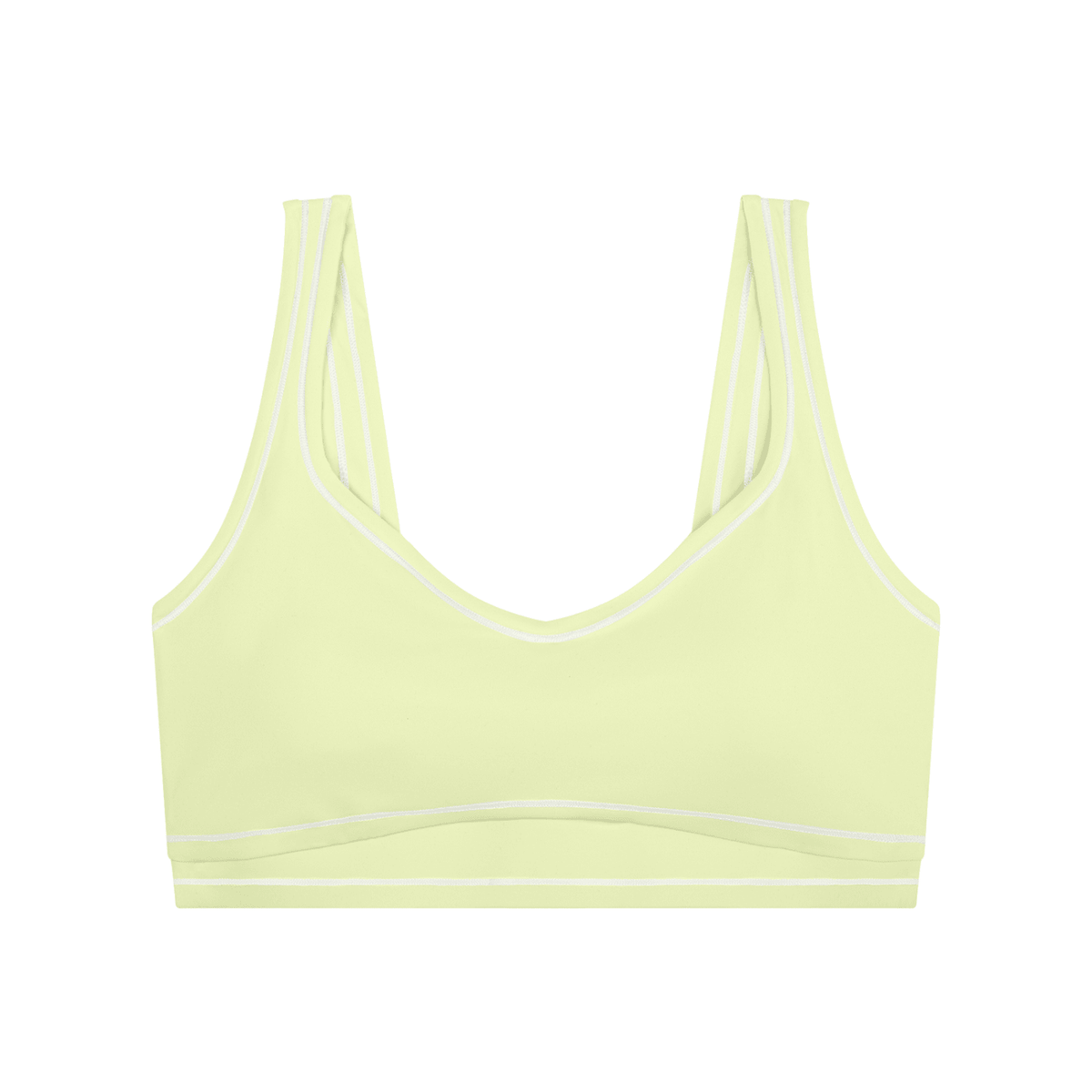 Women’s Topstitching Yoga Sports Bra - The LW Shop
