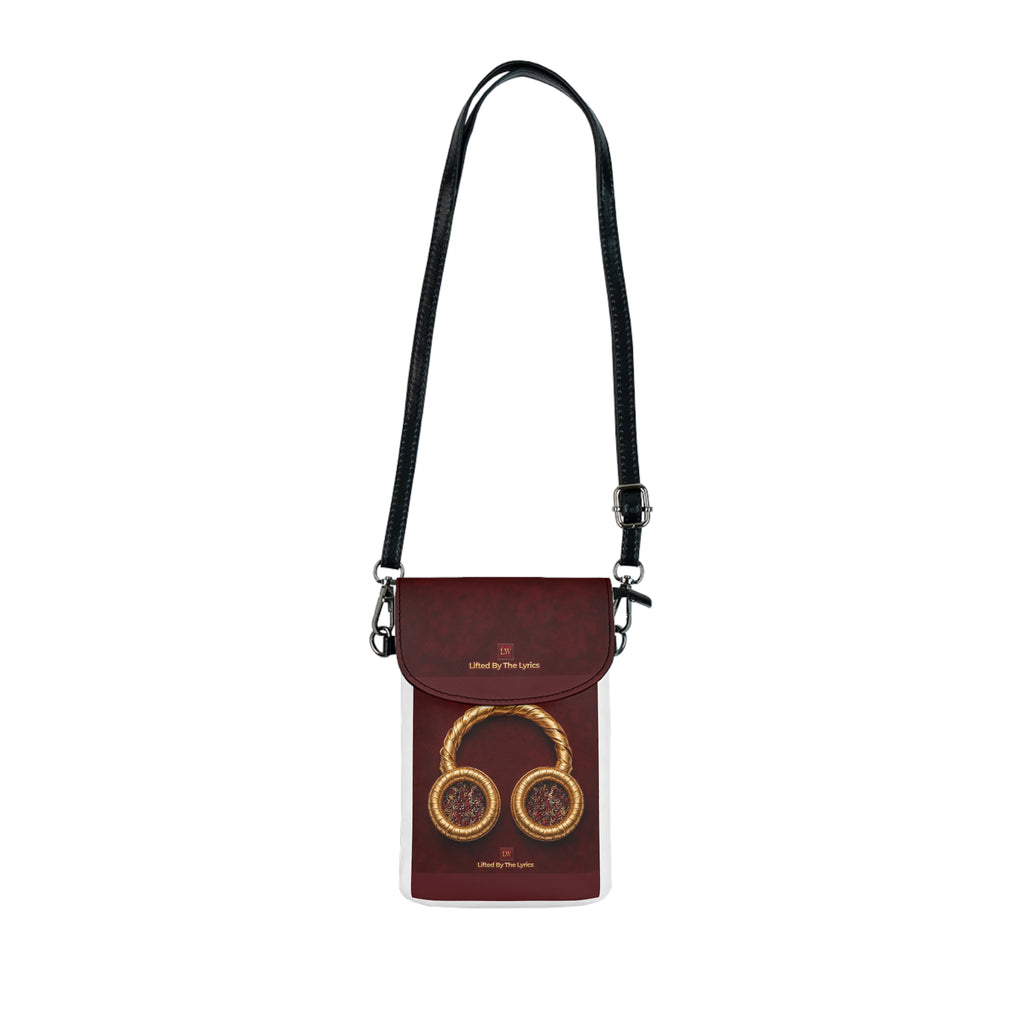 Headphone Image Small Cell Phone Wallet