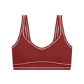 Women’s Topstitching Yoga Sports Bra - The LW Shop