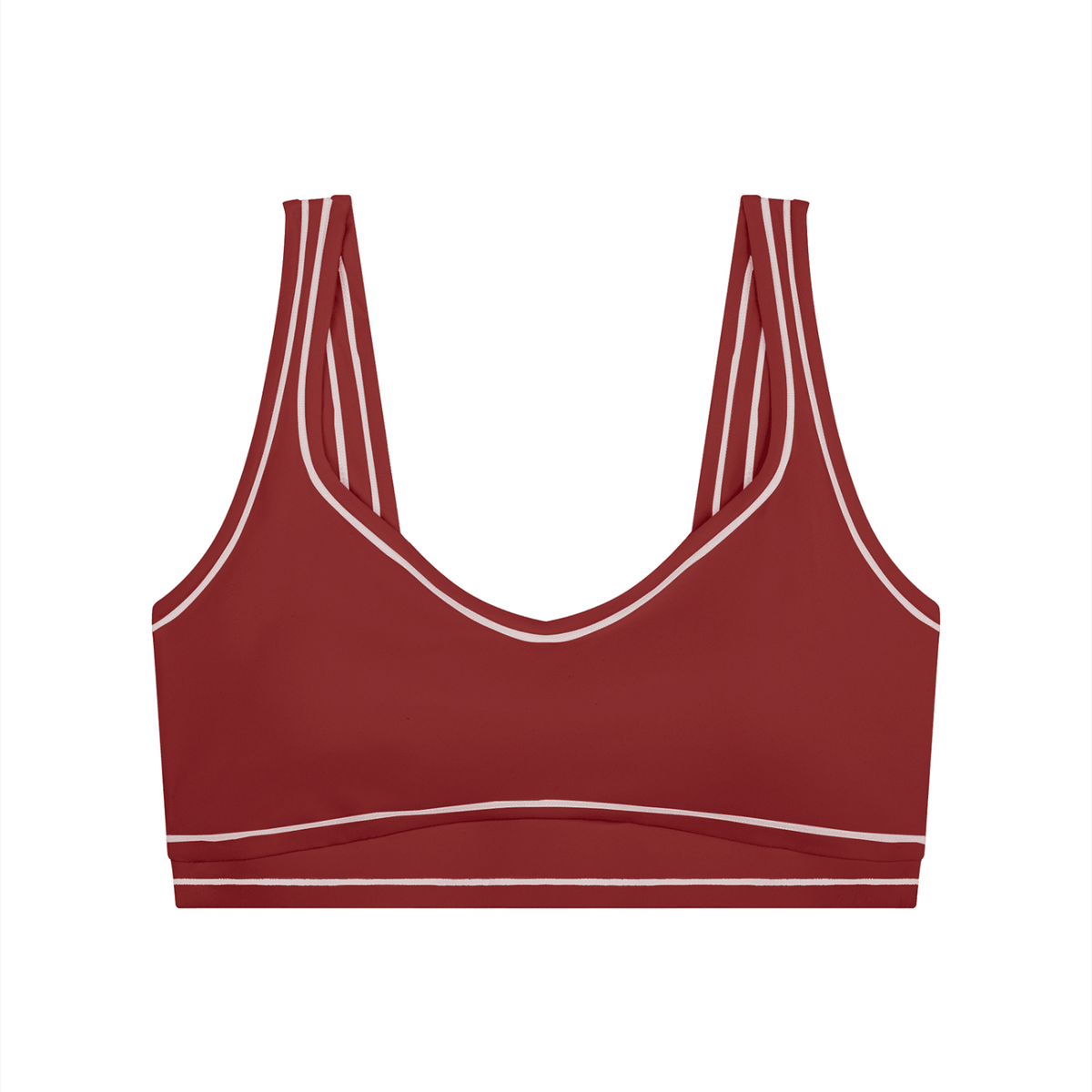 Women’s Topstitching Yoga Sports Bra - The LW Shop