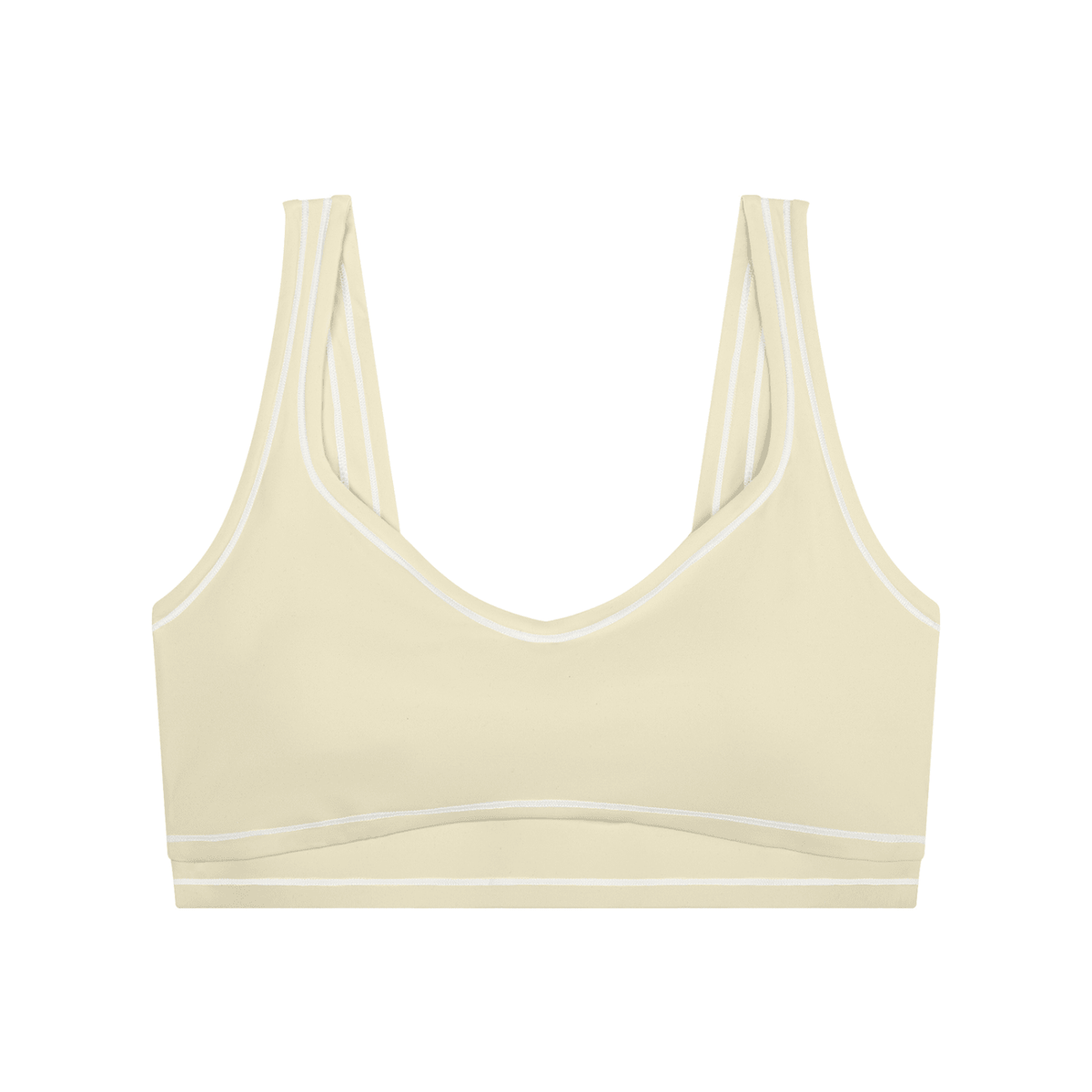 Women’s Topstitching Yoga Sports Bra - The LW Shop
