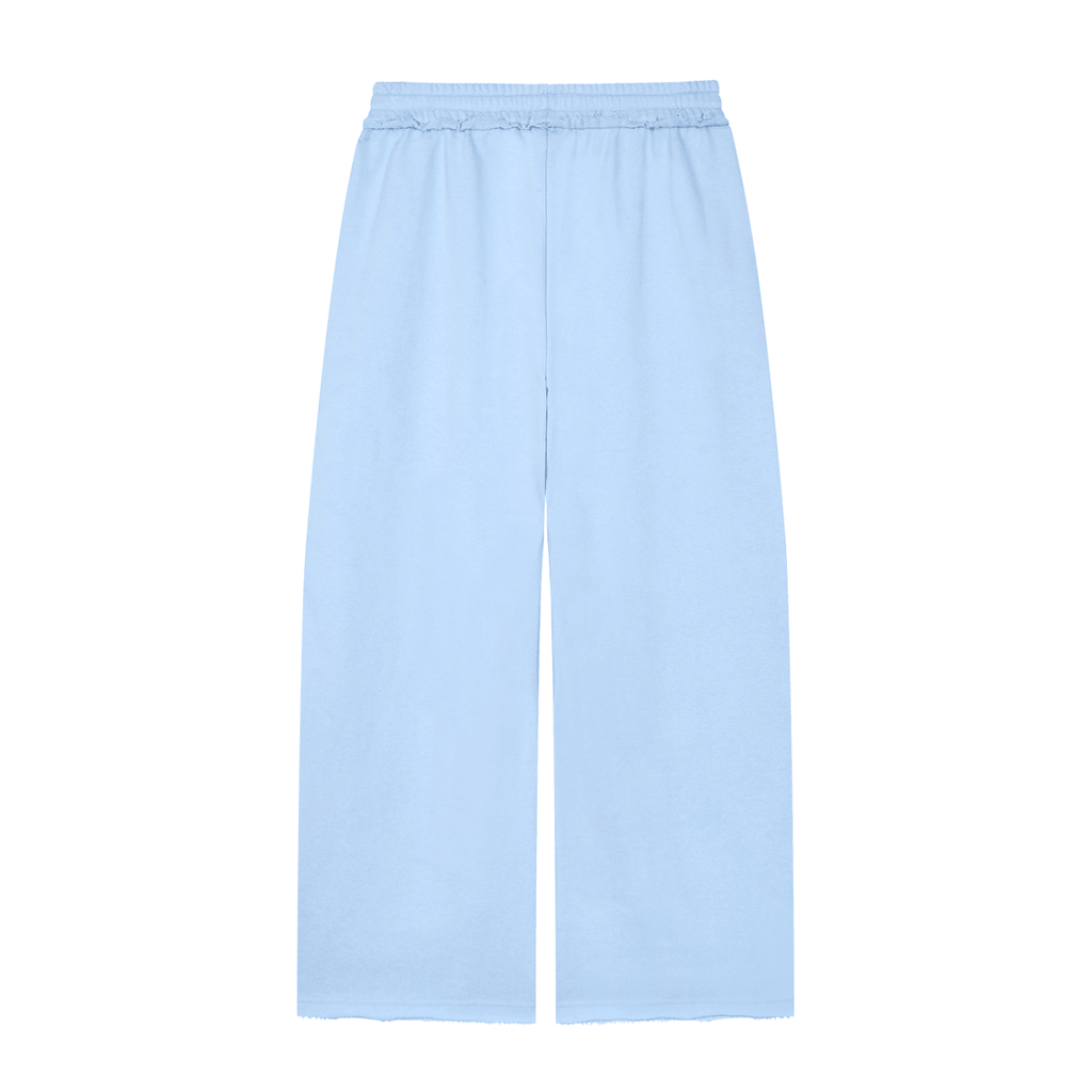 Women’s Wide Leg Raw Edge Sweatpants - The LW Shop
