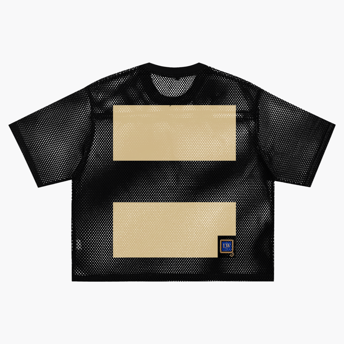 Underrated See-through Boxy Net T-Shirt
