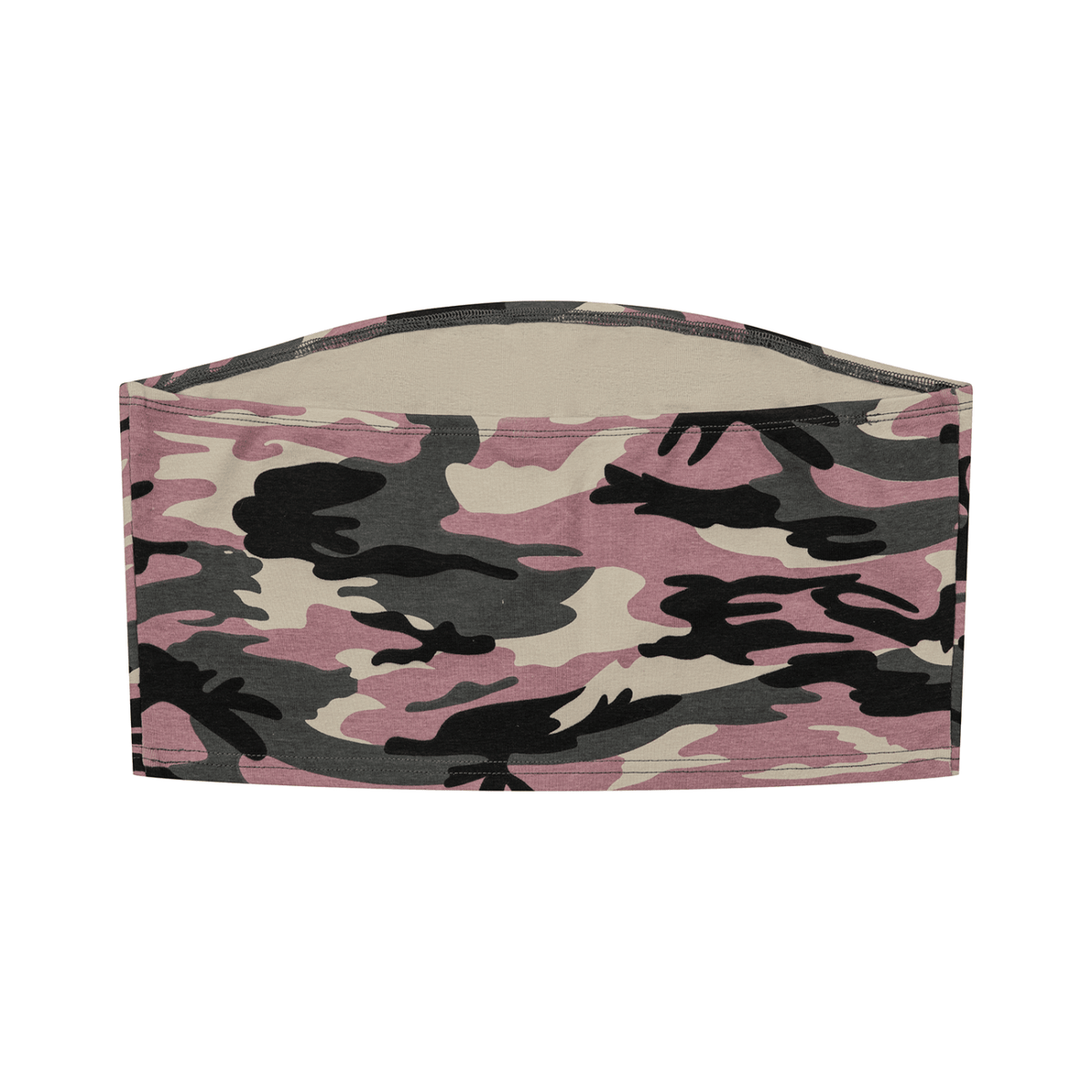 Women’s Camo Cropped Tube Top - The LW Shop