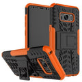 Samsung S8 plus Galaxy S8 mobile phone shell bracket colorful pattern in tire pattern inclusive fall proof sleeve