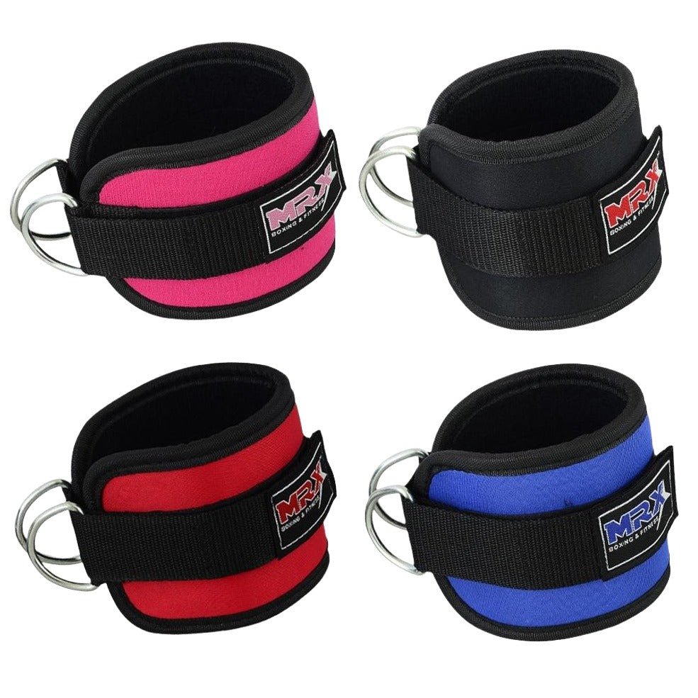 MRX Weight Lifting Ankle Straps Gym Training Strap Men Women - The LW Shop