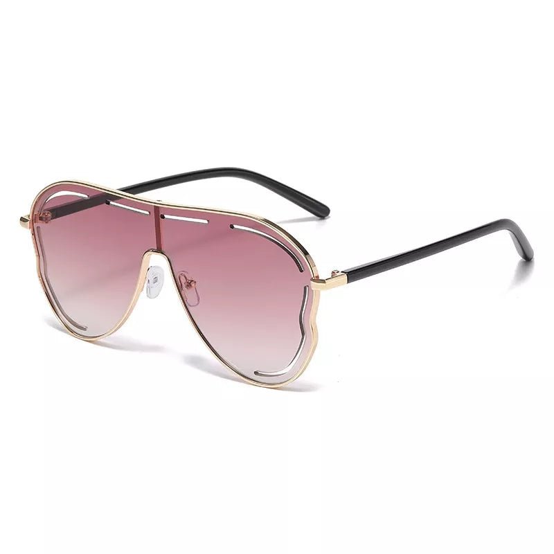 Oversized Aviator Gradient Sunglasses - The LW Shop