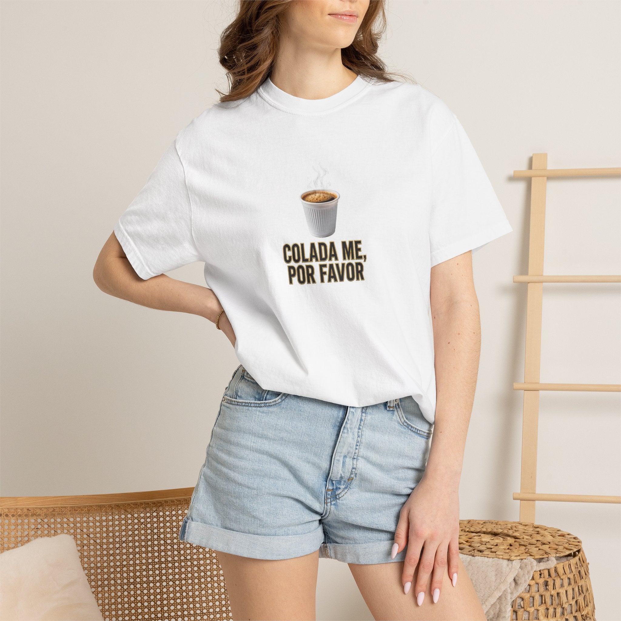 Colada Me Por Favor T-Shirt — Cuban Café Coffee Shirt (If I Don't Have My Colada...) - The LW Shop
