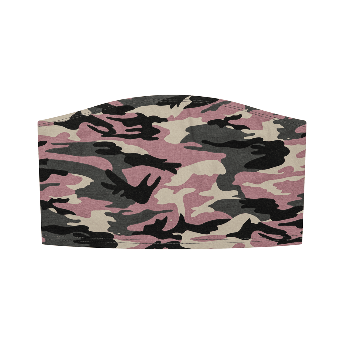 Women’s Camo Cropped Tube Top - The LW Shop