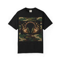 Camo Headphones Tee — Gold Spark DJ Music Graphic T-Shirt - The LW Shop
